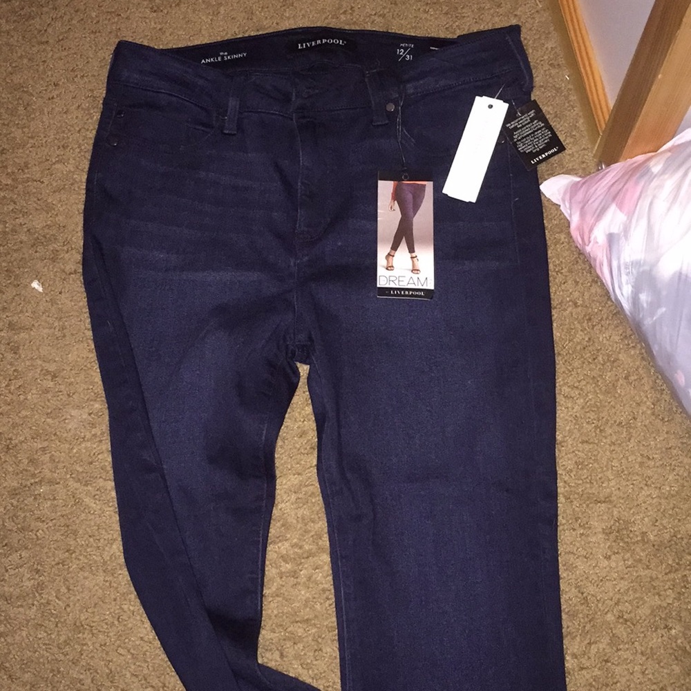 Brand New Liverpool Dark Blue Jeans